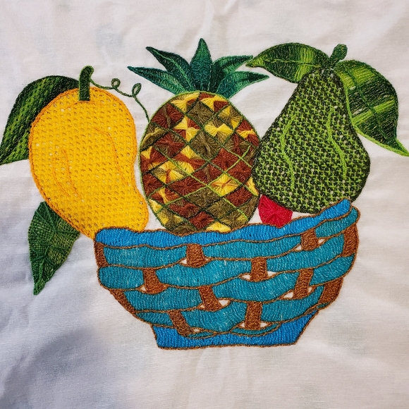 Hand embroidery cloth napkins - Picture 2 of 3